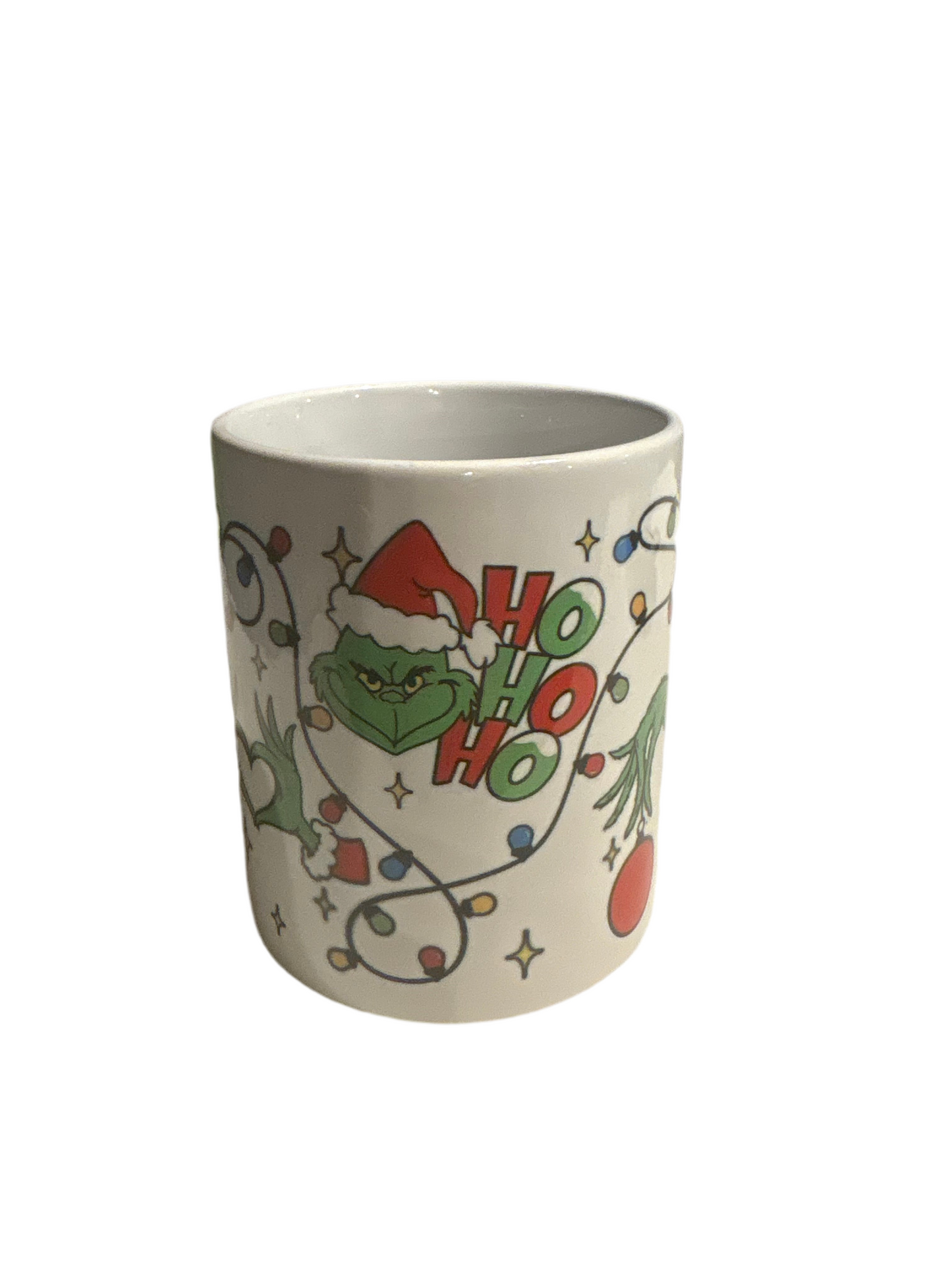 Grinch Christmas coffee mug