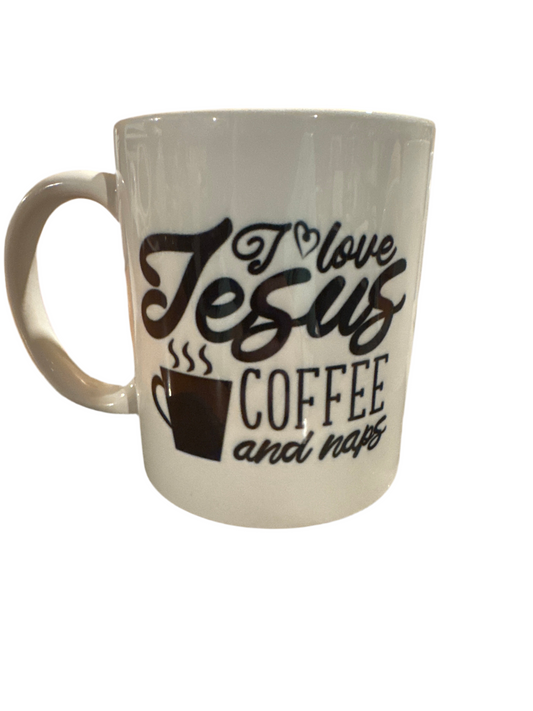 Jesus coffe&Naps coffee mug