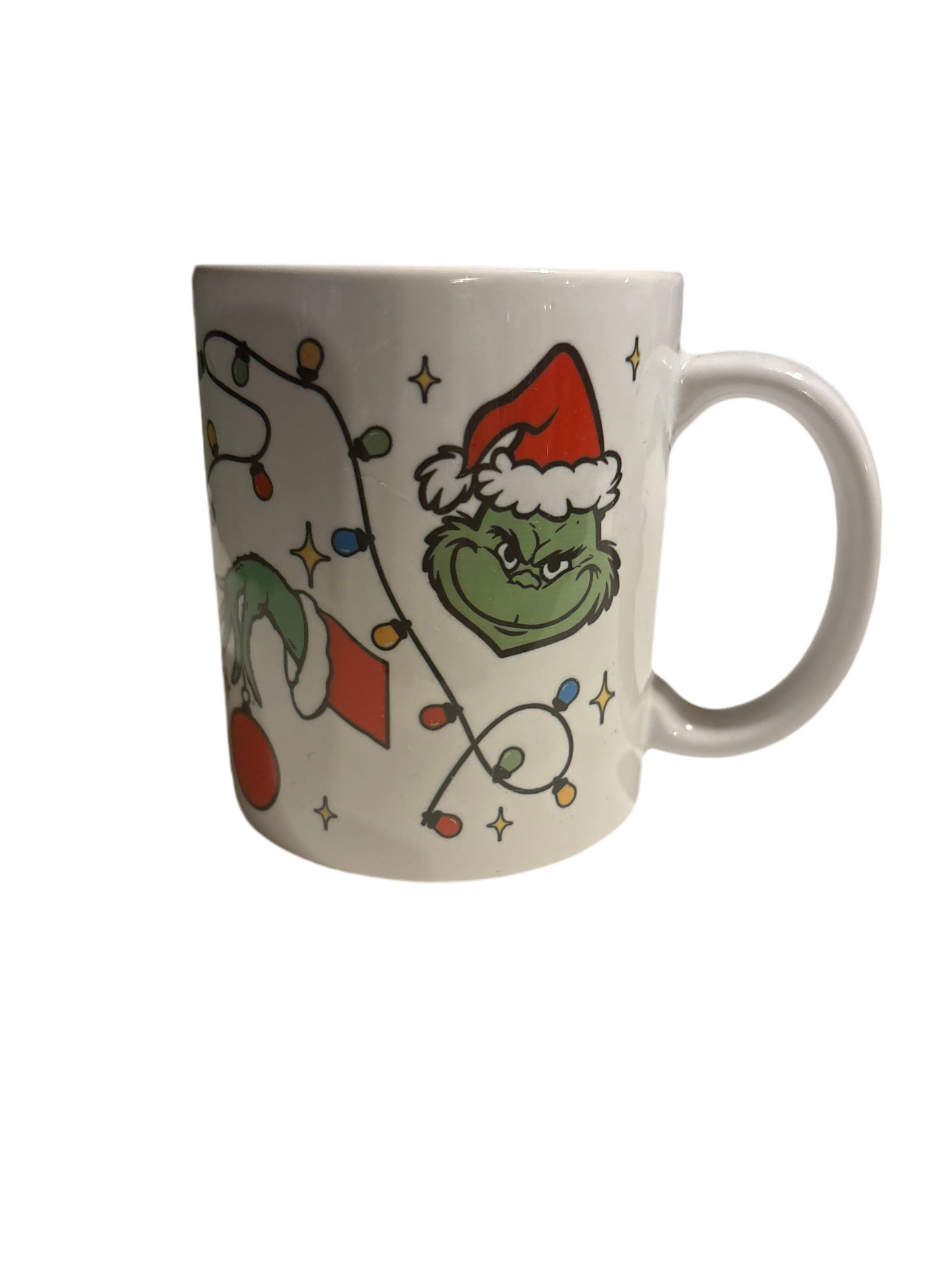 Grinch Christmas coffee mug