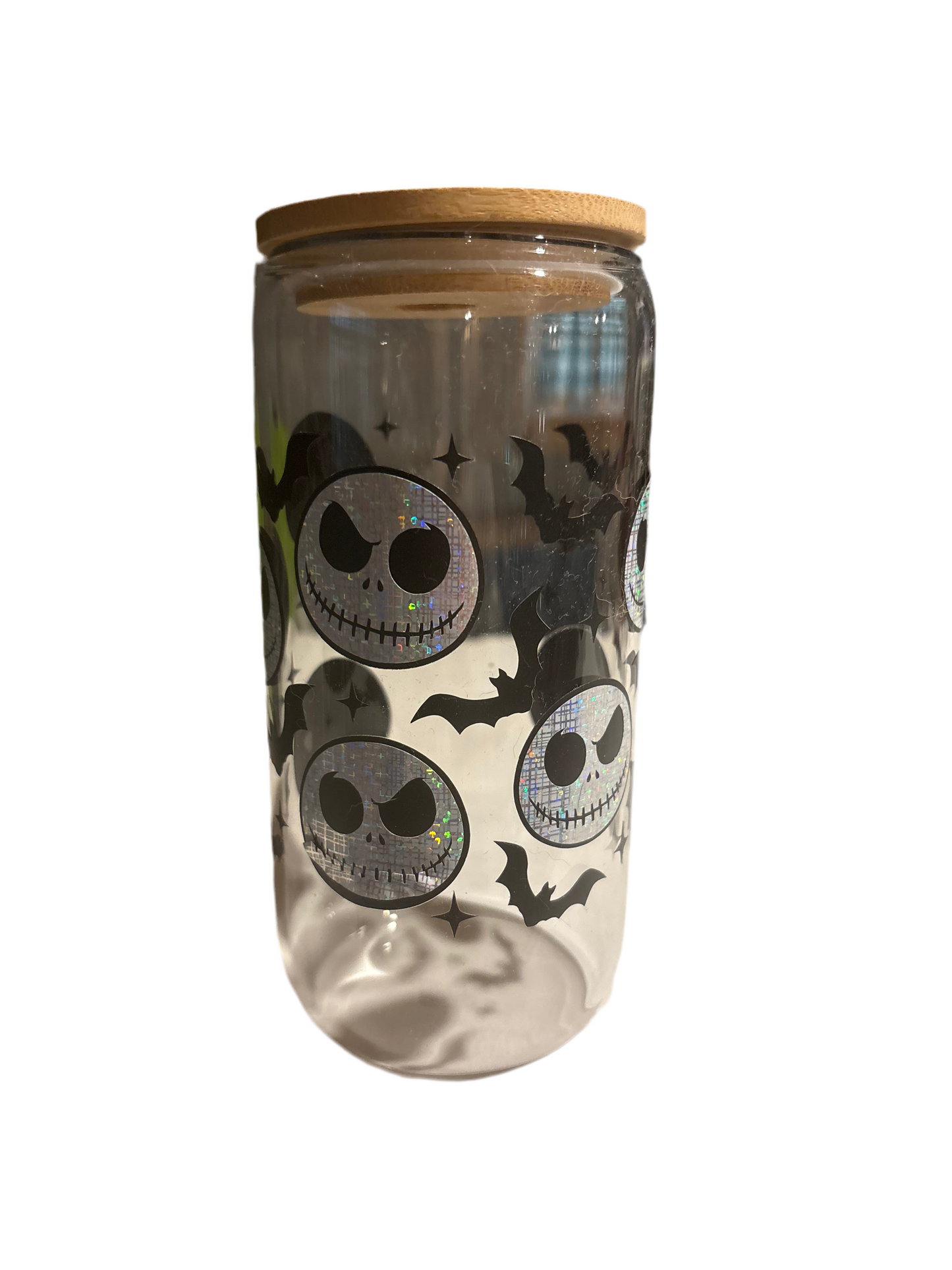 Nightmare before Christmas 16oz Glass Tumbler