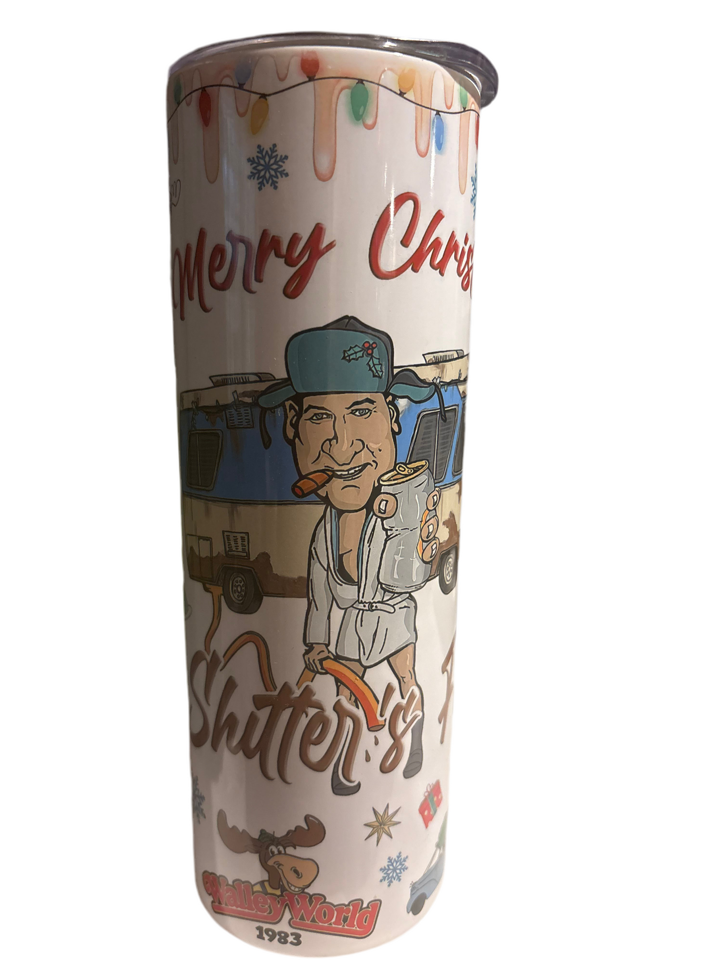 20oz Griswold Christmas tumbler