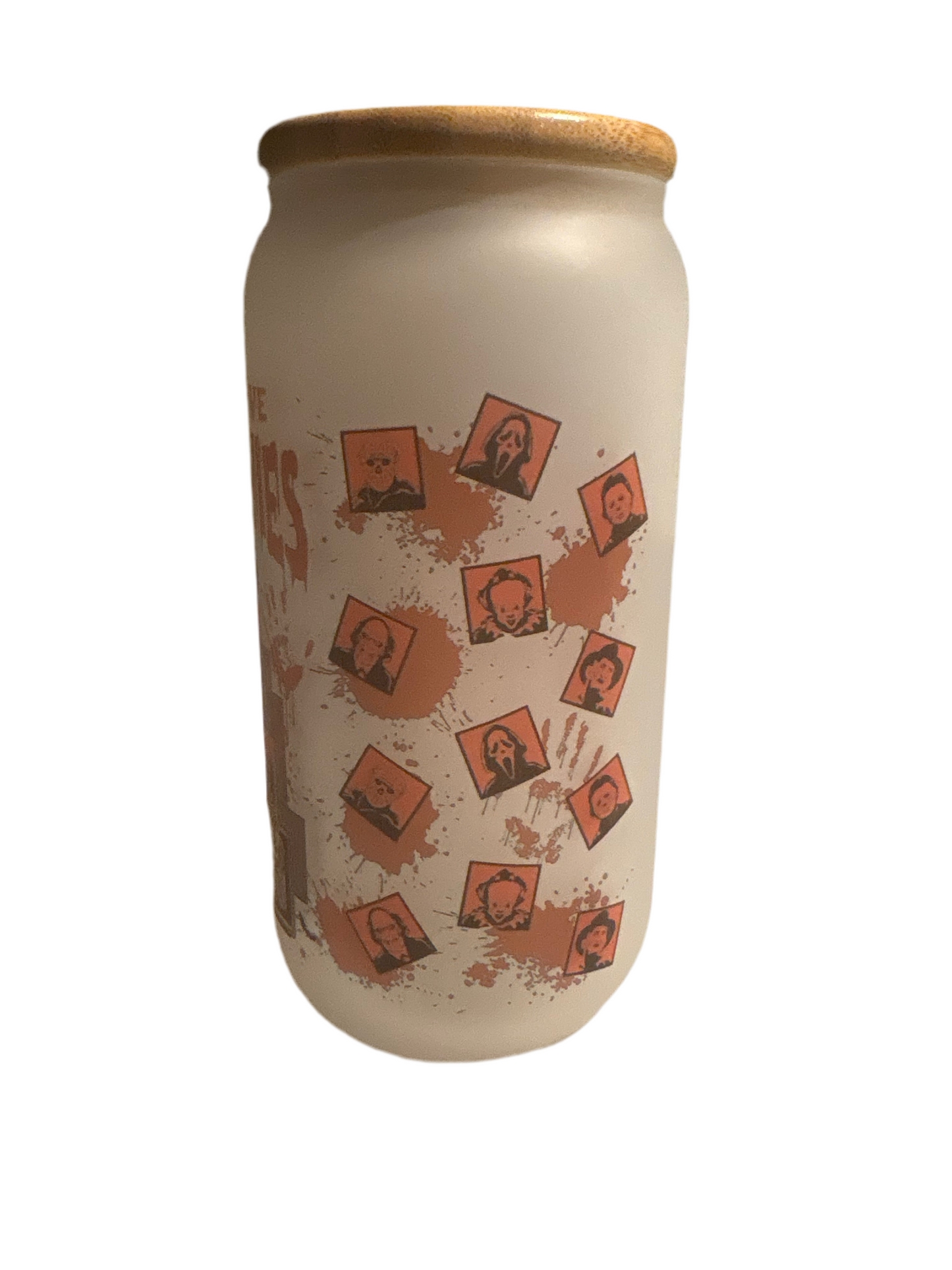 Halloween 20oz Glass tumbler